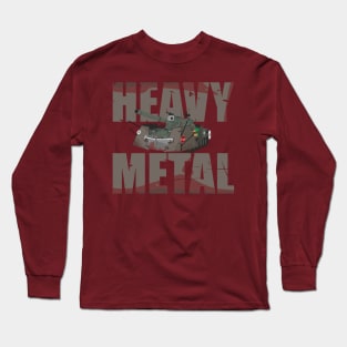 US M48 Patton tank in Heavy Metal body kit Long Sleeve T-Shirt